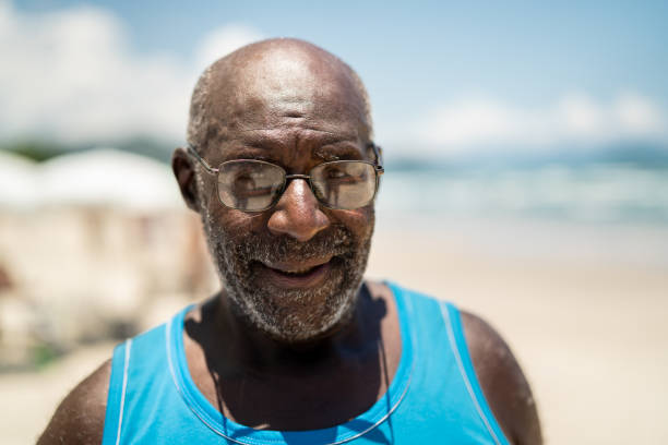 istock Man Portrait at Beach 1091413354