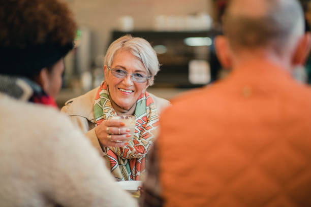 istock Friends Sitting in a Cafe 1091429228