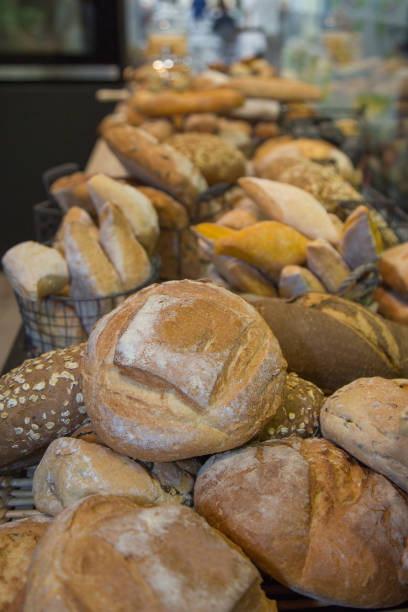istock Group of Various Types of Bread, and Loaves inside a Bakery 1091439494