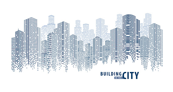 Building Pano Pano Building Abstract 1 Stock Illustration - Download Image Now ...