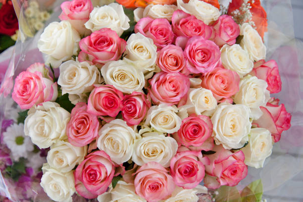 istock Big bouquet of roses. 1091449806