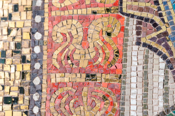 istock Ancient Mosaic in Taormina Sicily Italy 1091456664