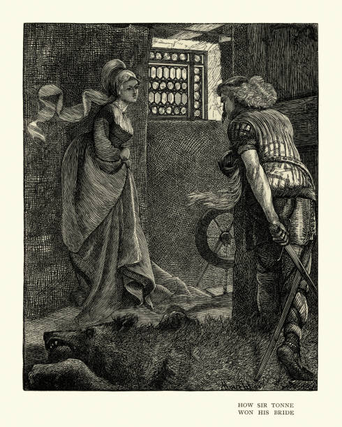 istock Ballad stories of the affections, Sir Tonne won his Bride 1091462228