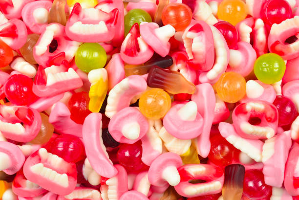 istock Assorted gummy candies. Top view. Jelly  sweets. 1091469214