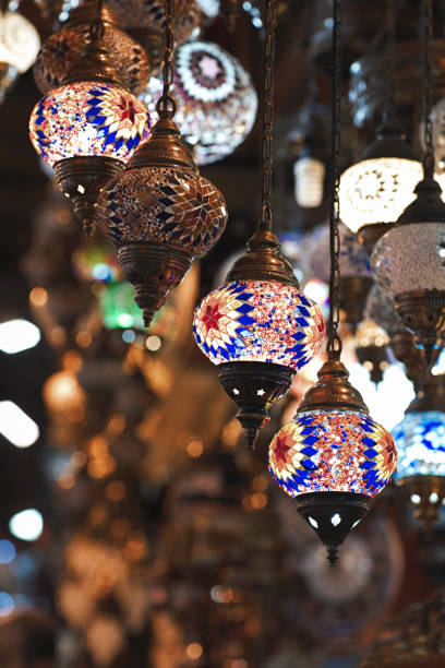 istock Traditional handmade Turkish lamps 1091469886