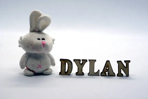 Photo of popular american and european male first name dylan