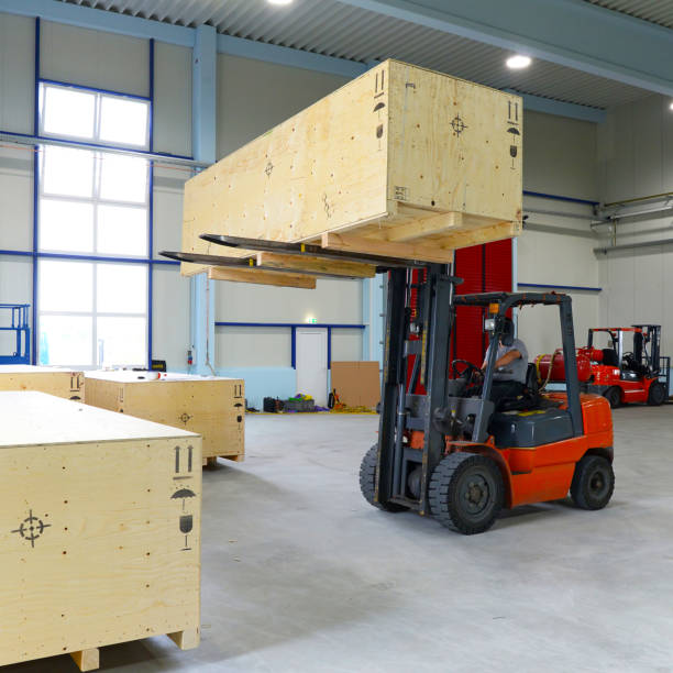 istock forklift transport box in an industrial enterprise for storage 1091472242