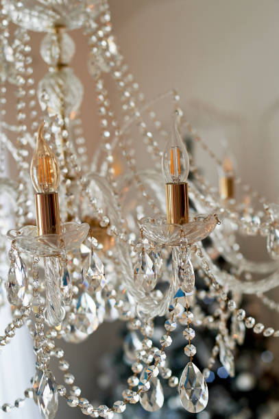 istock Several crystal chandeliers under the ceiling.Luxury and brilliance 1091472552
