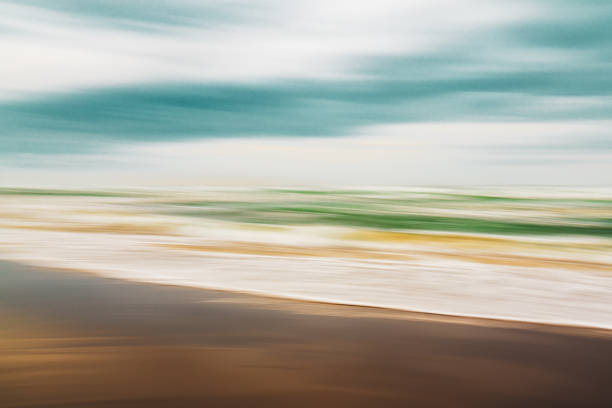 istock Abstract seascape, blurred motion, sunny day on the beach 1091474104