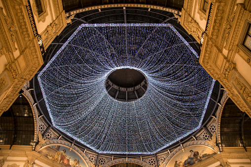 Galleria Vittorio Emanuele II, Christmas Tree, Milan