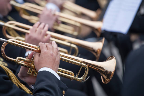istock musicians are playing on trumpets 1091474816