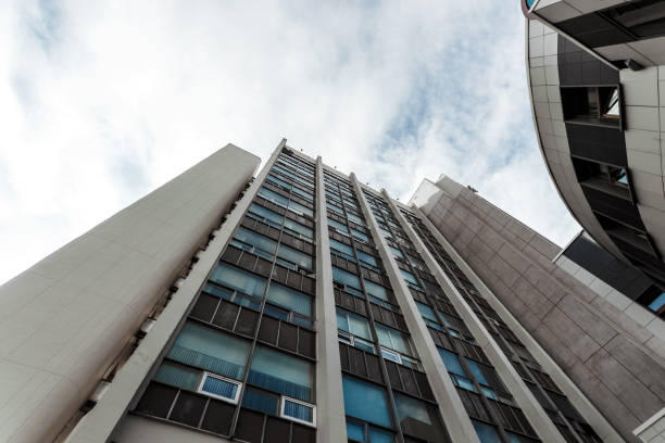 istock High-rise building view from below, Business concept. 1091485292