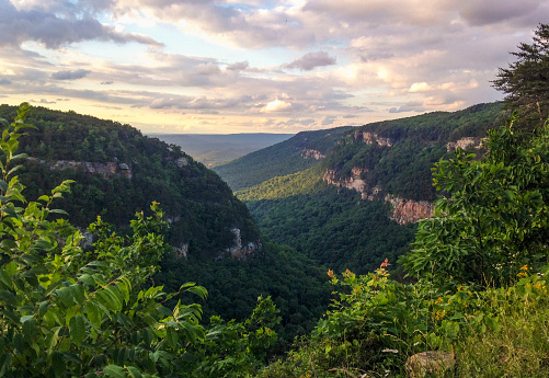 Cloudland Canyon State Park in norther Georgia