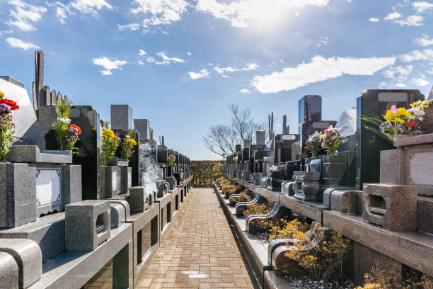 Grave of the cemetery