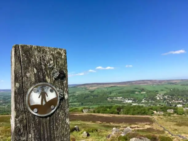 Ilkley Moor, Ilkley, Yorkshire, United Kingdom