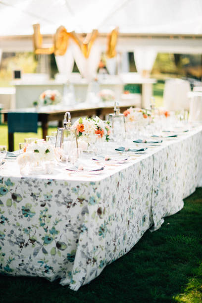 istock wedding tables set up for dinner event and party 1091507732