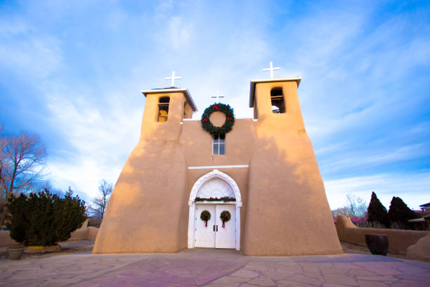 istock Taos, NM: Ranchos de Taos Church Facade 1091520478