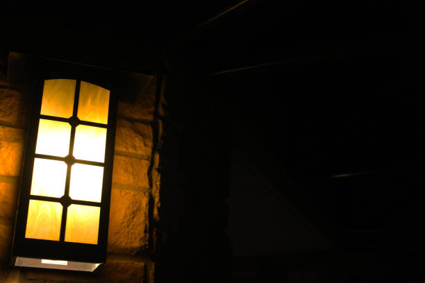 istock Light in front of the black night sky 1091520618