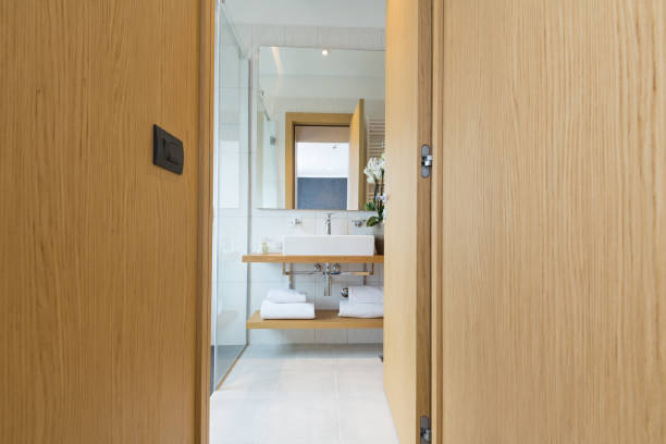 istock Interior of a modern hotel bathroom 1091533486