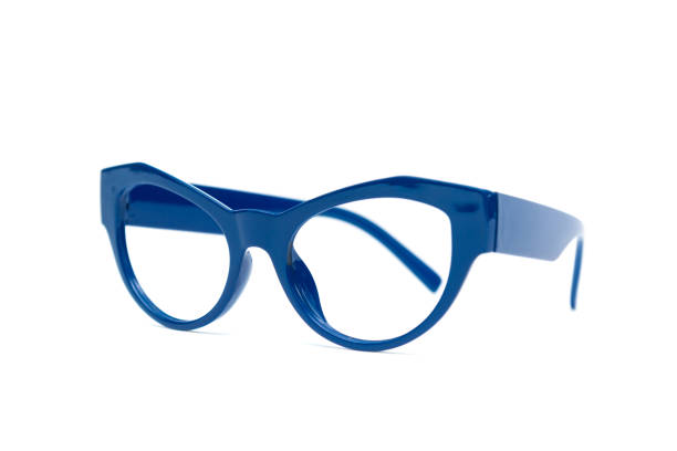 istock Blue glasses isolated on white background. 1091535318