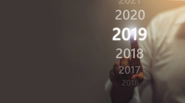 istock Business new year card concept 1091547296