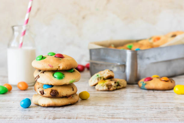 istock American biscuits with colorful chocolate sweets 1091552344