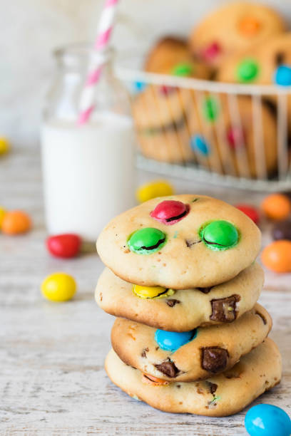istock American biscuits with colorful chocolate sweets 1091552350