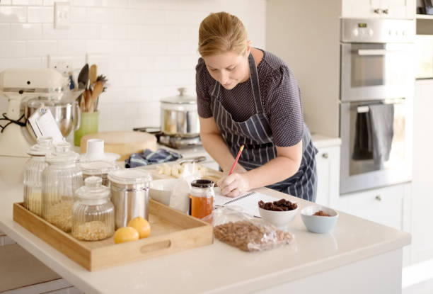 istock Attractive woman preparing a new recipe. 1091555892