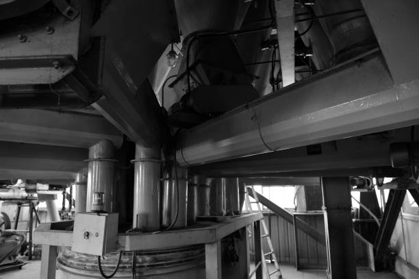 istock Feed factory machinery and equipment 1091561704