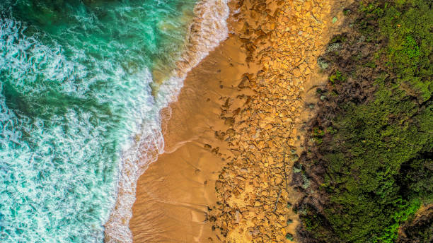 istock Lake Tyers Beach from above 1091588572