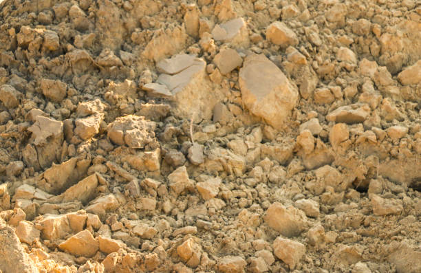 istock texture of  sand, from  sand career with different traces 1091592480
