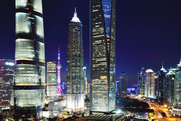 istock Shanghai's Lujiazui Financial District, China 1091609966