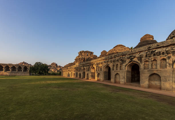 istock Ancient civilization in Hampi. 1091615750