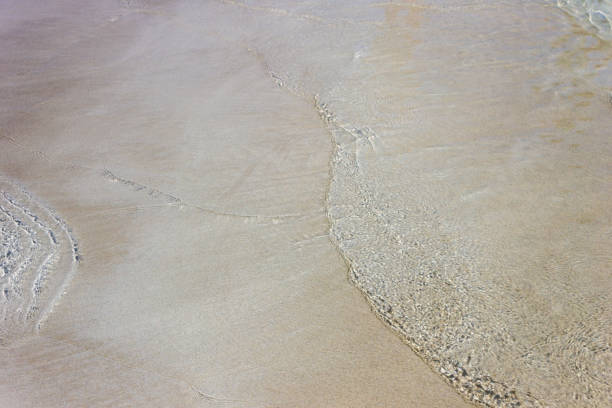 istock Sea surf on the beach with yellow sand. 1091616086