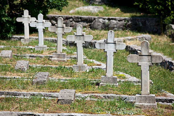 istock Slovenia World War Grave Site from 1917 109162193