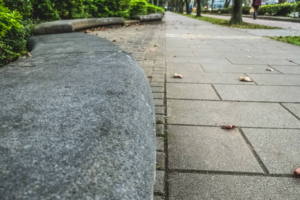istock Trail in the park. Natural scenery in Asia. 1091623320