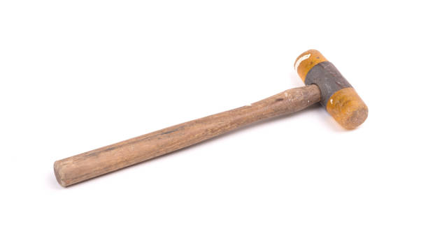 istock Old wooden hammer 1091640884