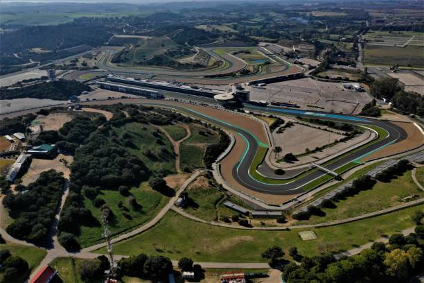 istock Circuito de Jerez - Racecourse from the air 1091640954