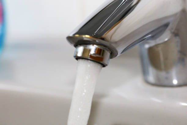 istock Water flowing from the tap 1091642528