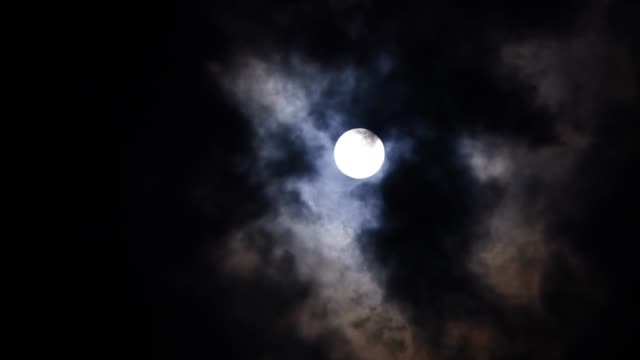 Moon and Cloud - Sky