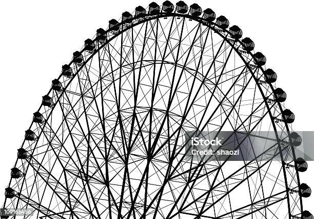 Ferris Wheel Stock Illustration - Download Image Now - Ferris Wheel, Cut Out, Amusement Park