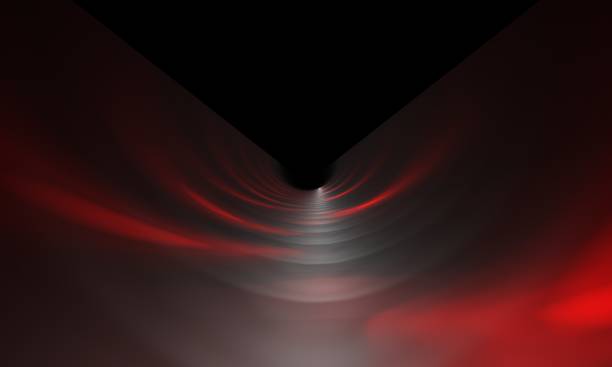 istock 3d rendering of a futuristic road with a dark background 1091667850