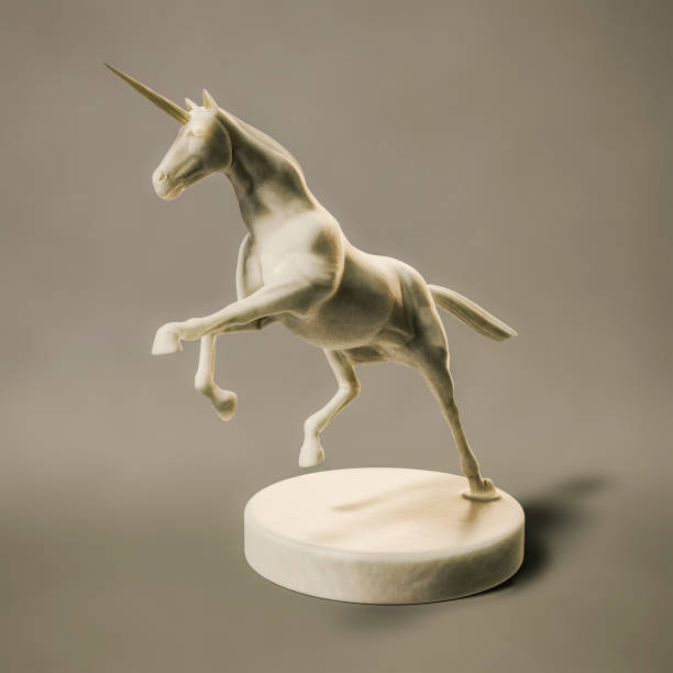 istock a beautyful marble unicorn figure 1091673820