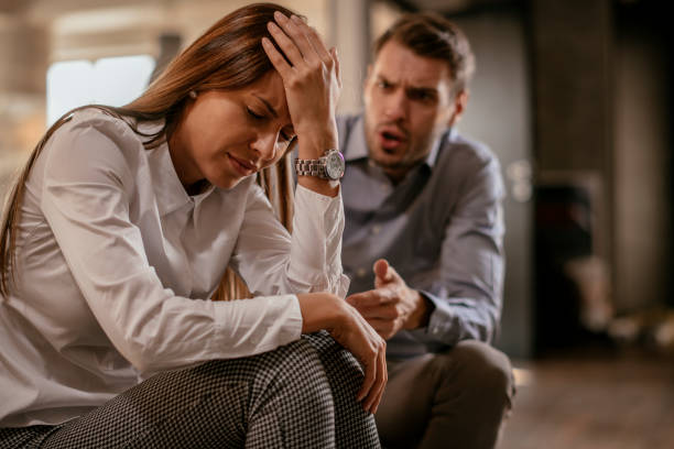 istock Unhappy young couple 1091675012