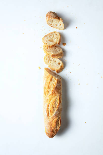 istock Still life with bread, flour and spikelets 1091677714