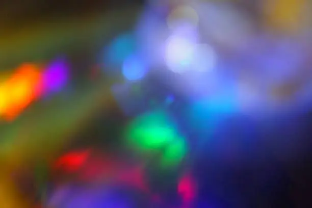 Photo of Multicolored blurred background.