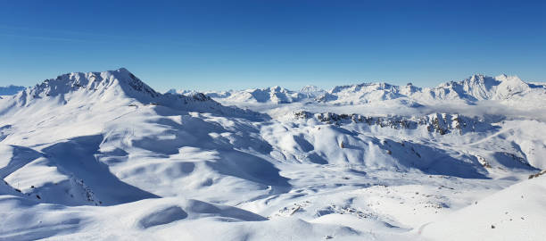 istock beautiful view on alpine snowy mountain 1091683094