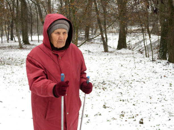 istock Nordic walking, healthy lifestyle 1091688566