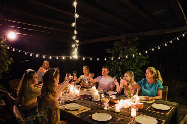 istock Holiday Dinner Party Toast 1091688850