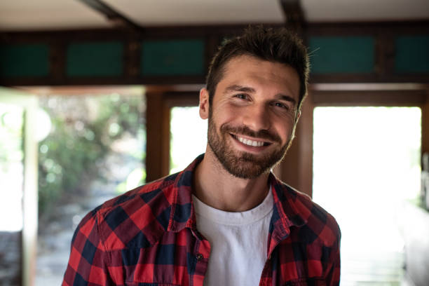 istock Young man portrait looking at camera 1091691106